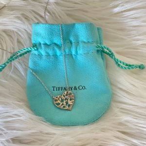 Tiffany & Co. Paloma Picasso Olive Leaf Heart Pendant